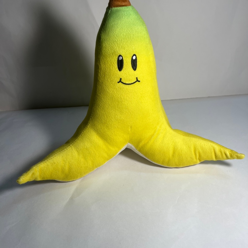Nintendo Yellow Smiling Banana Plush